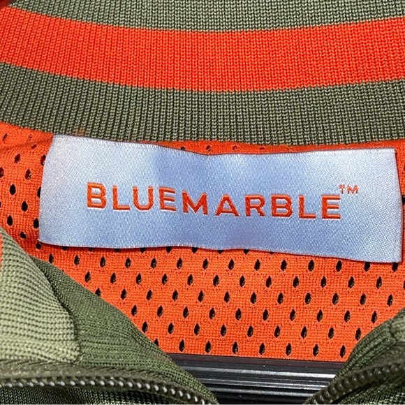 Bluemarble Milano Brand-Embroidered Jersey Tracksuit Jacket Sz L - Picture 8 of 15